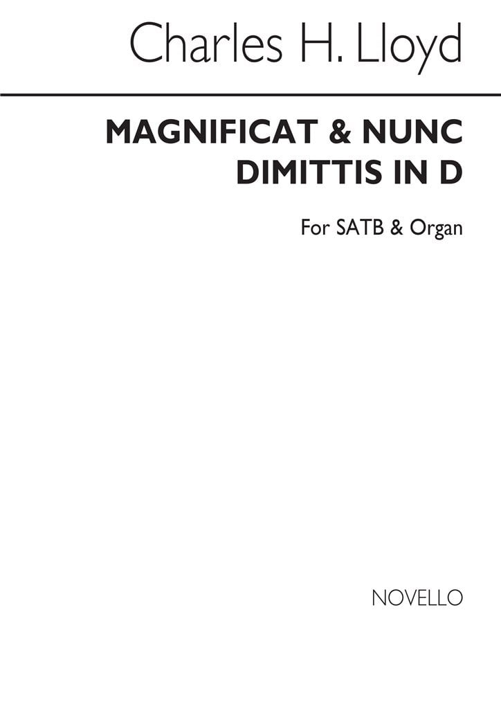 Magnificat And Nunc Dimittis In D